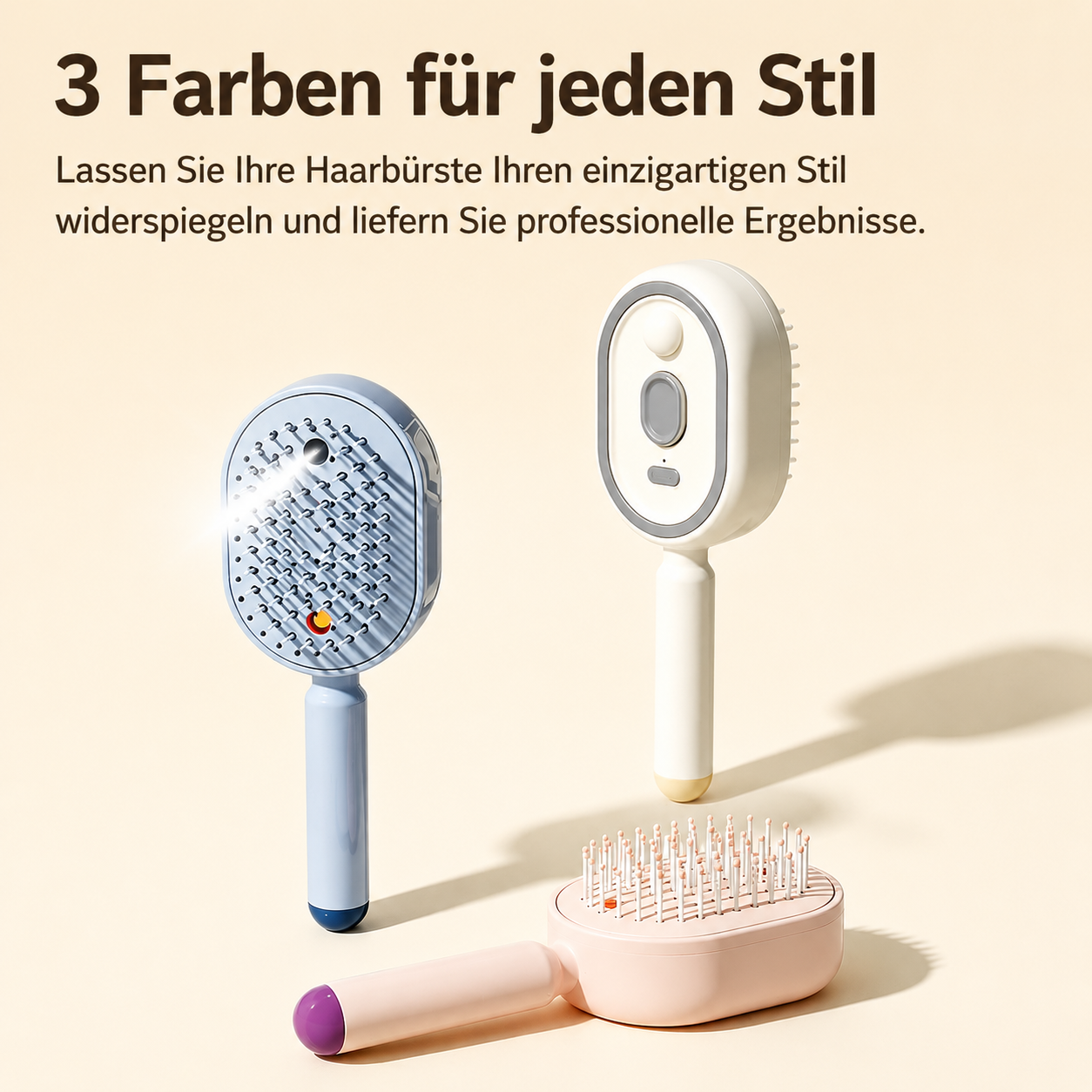 Elektrischer Sprühkissen-Massagekamm